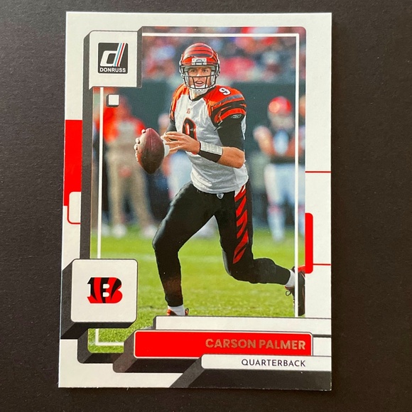 Carson Palmer: Cincinnati Bengals, Quarterback 2022 Panini Donruss Football #205 - Picture 1 of 2